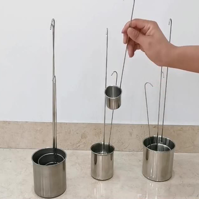 不锈钢酒吊子一二两量酒器打酒器酒提酒勺不锈钢提酒长柄酒吊