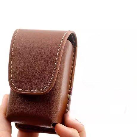 手感折叠老花镜眼镜盒防压可穿皮带挂腰包男皮套便携,收纳整理,眼镜收纳盒,淘宝优惠券,粉丝福利购,淘宝优惠卷