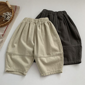 女童宝宝哈伦裤 淘气小妞男童裤 儿童休闲裤 2026新款 子宽松 子春秋季
