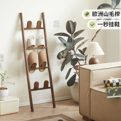 实木多层鞋架入户收纳鞋架子