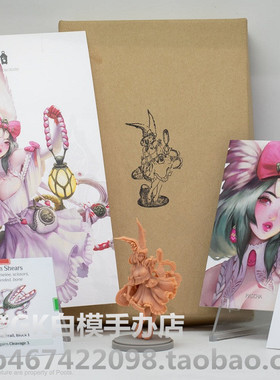 KingdomDeath性感美女死亡国度KD战棋Pascha牛奶兔gk白模手办Y111