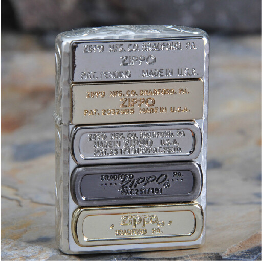 美国原装正品 ZIPPO打火机 五代双底刻 两面加工 底部标志 限量版