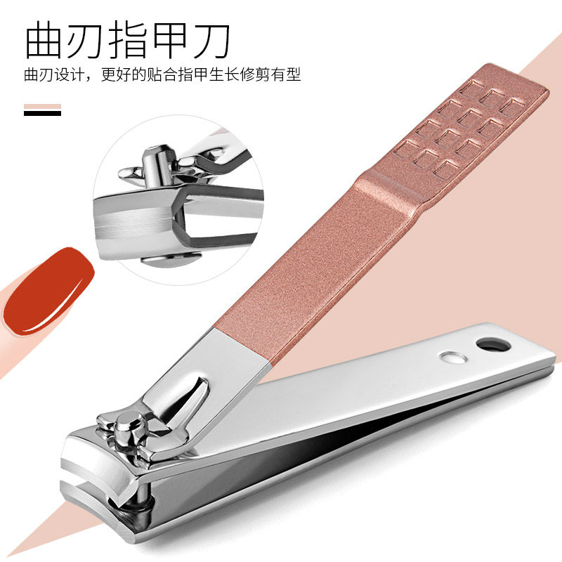 손톱깎이 세트 귀여운 여성용 스테인레스 각질가위 손톱가위 이어스푼 네일파일 눈썹클립 미용손질도구