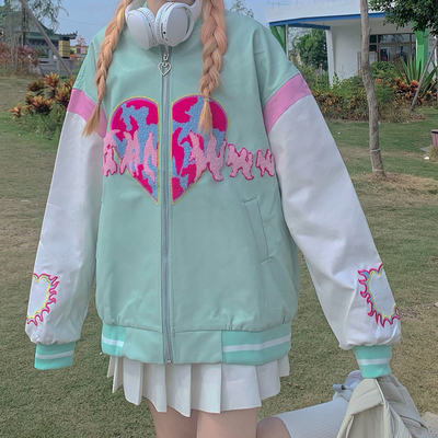 taobao agent Japanese genuine retro small design baseball uniform, top, jacket, 2021 collection