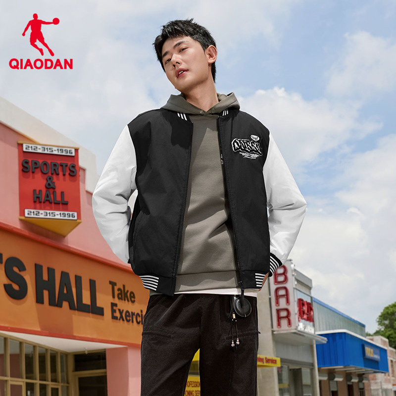 商场同款乔丹短棉服男2026春季保暖防风宽松运动休闲运动棉茄克衣