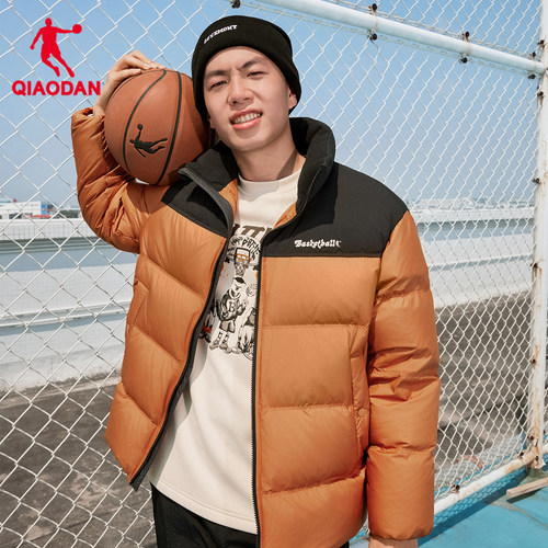 乔丹男款梭织加厚羽绒服运动外套