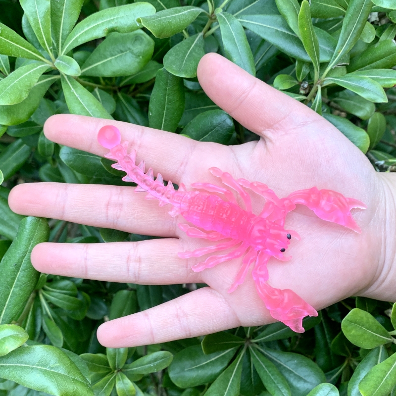 软胶蝎子粉色吓人幼儿园动物昆虫