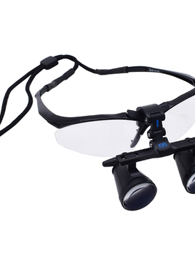 FD-501G-2 单向螺旋放大镜 镜架式双孔医用放大镜口腔牙科2.5X3.5