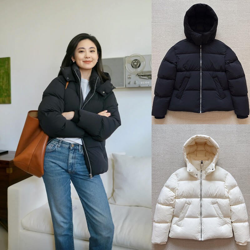 无压力明星同款羽绒服