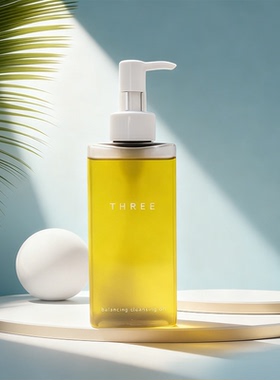 甄选 以油溶妆！Three平衡卸妆油98%天然成分·植物精油温和卸净