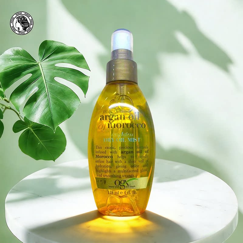 甄选 美国OGX摩洛哥修护干枯坚果油柔顺修复护发精油118ml