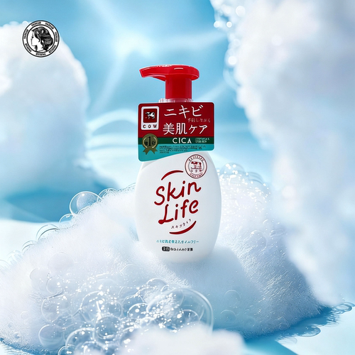 甄选cow牛乳石碱祛痘泡沫洗面奶130g  skinlife控油男女洁面160ml