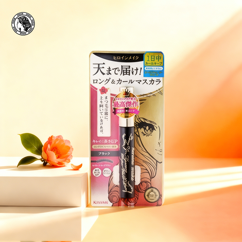 kissme睫毛膏防水纤长卷翘不晕染kiss me二代三代极细持久浓密