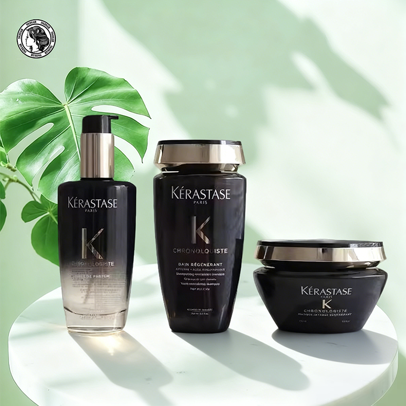 甄选 卡诗黑钻系列洗护鱼子酱发膜洗发水精油