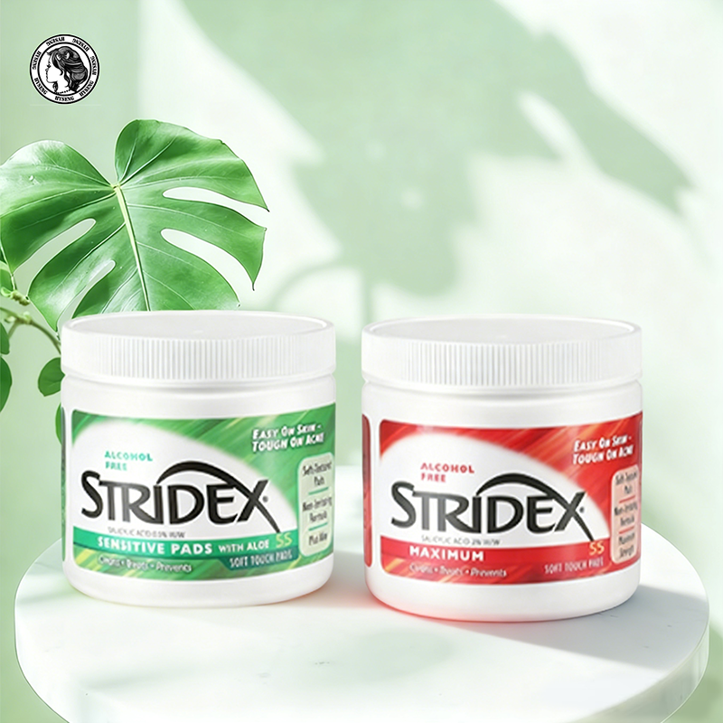甄选 Stridex水杨酸棉片祛痘印闭口粉刺黑头酸化妆棉温和刷酸