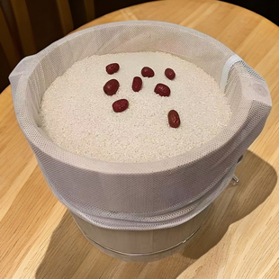 纯棉蒸饭袋木桶蒸饭网袋耐高温加厚食品级饭团网布商用蒸饭巾笼布