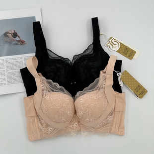 西维娅S791-10文胸厚杯记忆软钢圈蚕丝小胸防跑杯聚拢调整型内衣