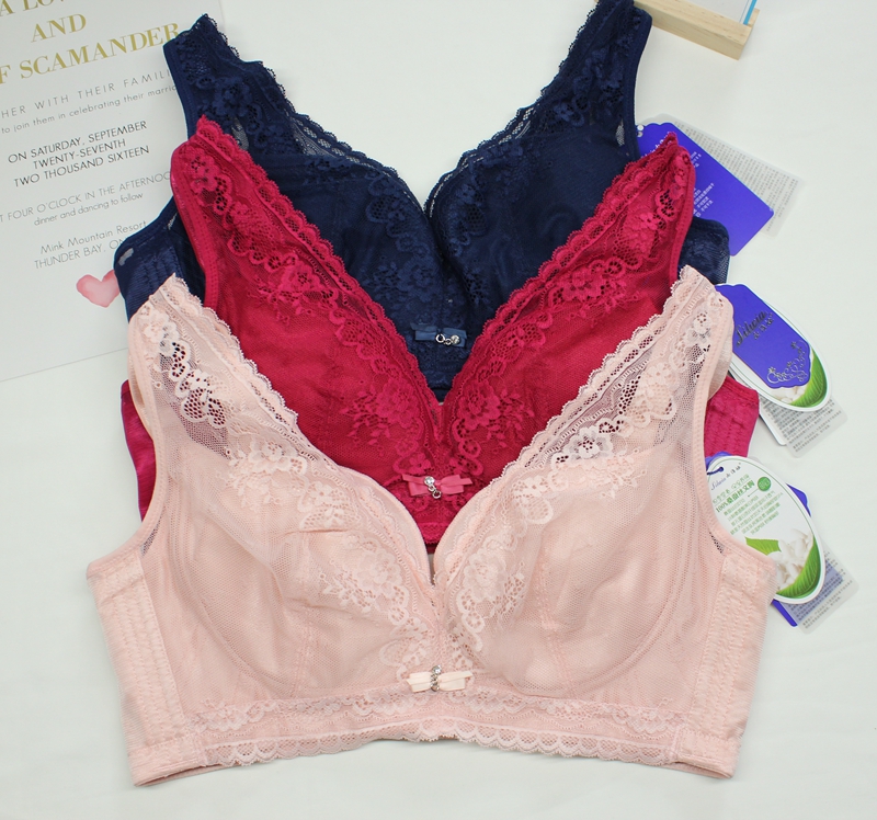 西维娅s550-20 桑蚕丝无钢圈薄棉cd杯聚拢文胸收副乳调整型内衣