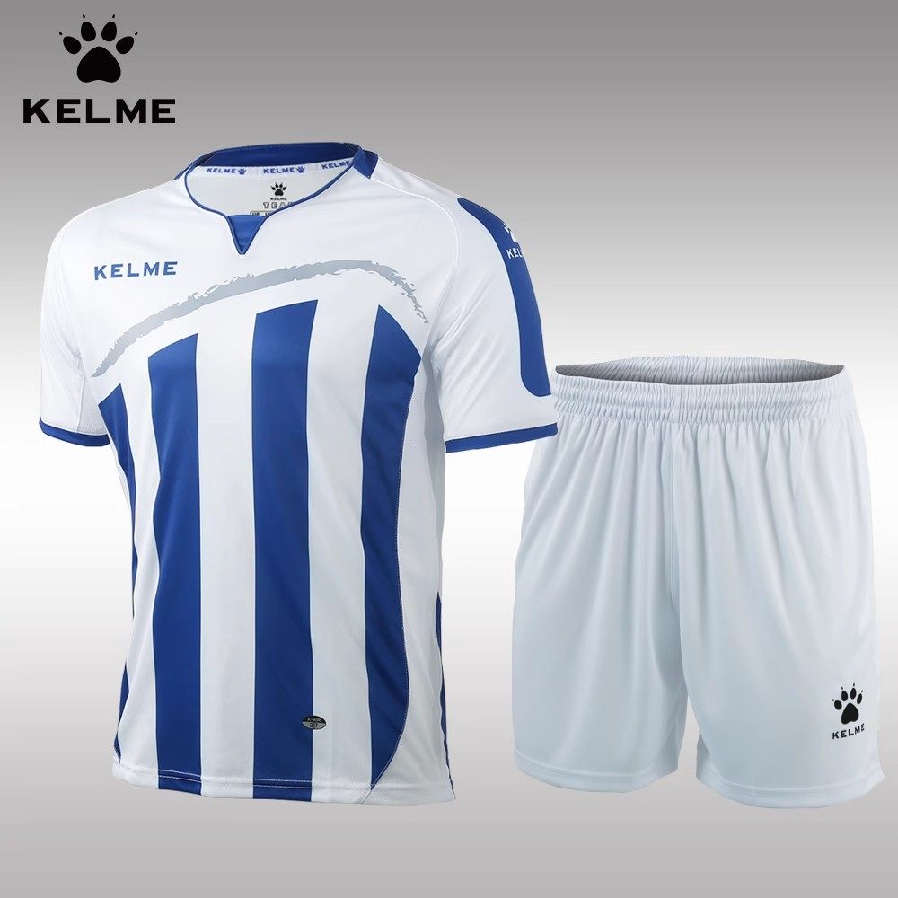 卡尔美足球服套装成人比赛队服短袖球服定制球衣训练服男女同款