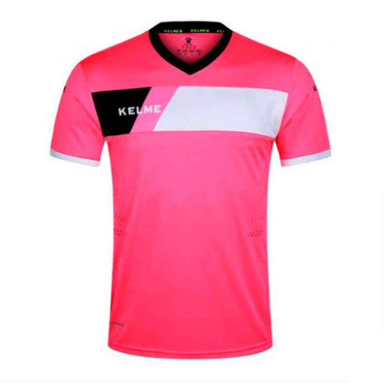 足球服短袖男KELME卡尔美成人学生训练比赛服短袖t恤上衣球衣定制