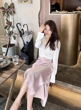 半身裙女A型鱼尾裙长裙