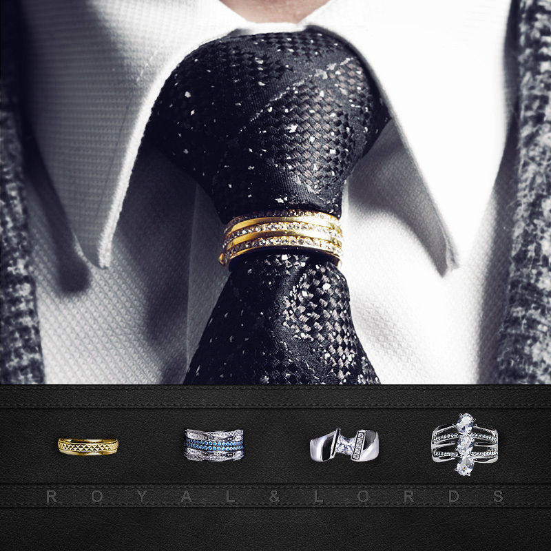 英皇爵迹莫比乌斯领带夹环状三线水钻领带箍时尚轻奢领带夹子,服饰配件/皮带/帽子/围巾,领带夹,淘宝优惠券,粉丝福利购,淘宝优惠卷
