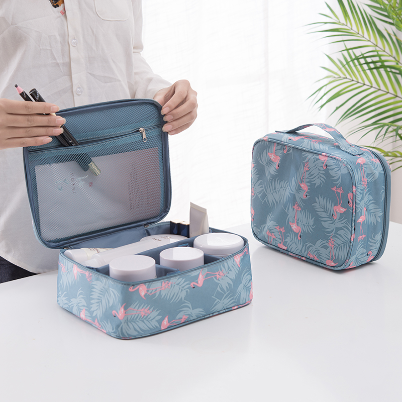 网红化妆包男女士旅行洗漱包大容量防水收纳袋简约小号便携收纳包