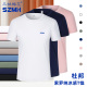 女休闲T恤宽松透气 凉感健身跑步短袖 三枝梅花牌运动t恤男夏季 新款