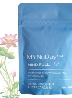 如新华茂 MYNuDay360m Mind Full记忆力配方大脑修复记忆力配方