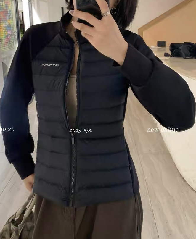 正品D51878时尚休闲百搭显瘦修身白鹅绒羽绒服立领外套秋冬新款