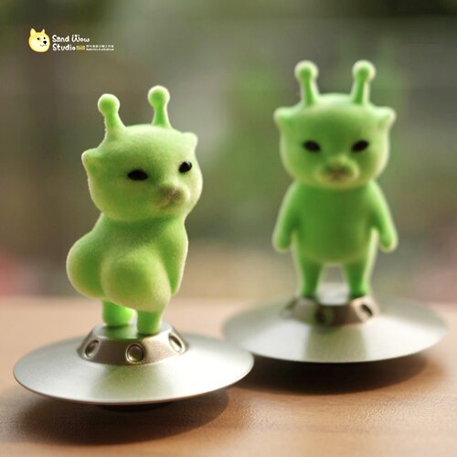 【外星猫ET套装】原创正版猫meme生日礼物沙雕模玩潮玩gk手办公仔