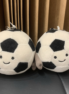 鹿晗同款现货秒发jellycat趣味运动足球网球棒球高尔夫球正品挂件
