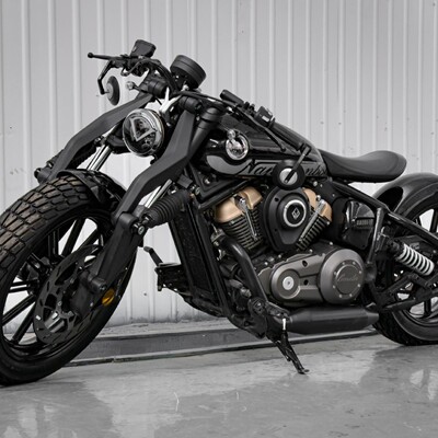 新款奔达拿破仑250复古巡航太子灰石300金吉拉450摩托车