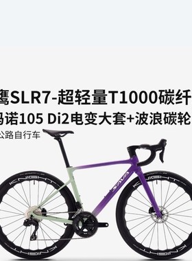 SAVA萨瓦猎鹰SLR7高端全碳纤维公路车超轻爬坡自行车纯油压碟刹