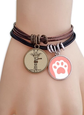 卡通动物猫咪礼品手链