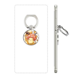 旅行菇家族手机支架指环多功能黏贴懒人桌面支撑礼品