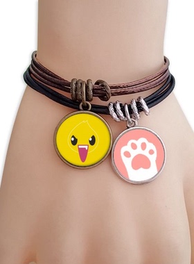 黄色猫咪礼品手链