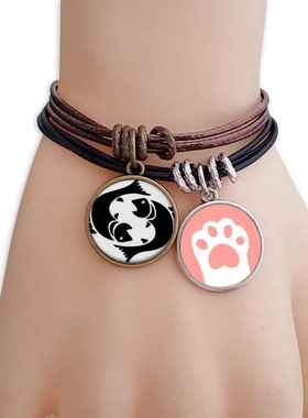 双鱼座标志猫咪礼品手链