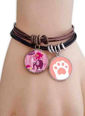 马戏团动物猫咪礼品手链