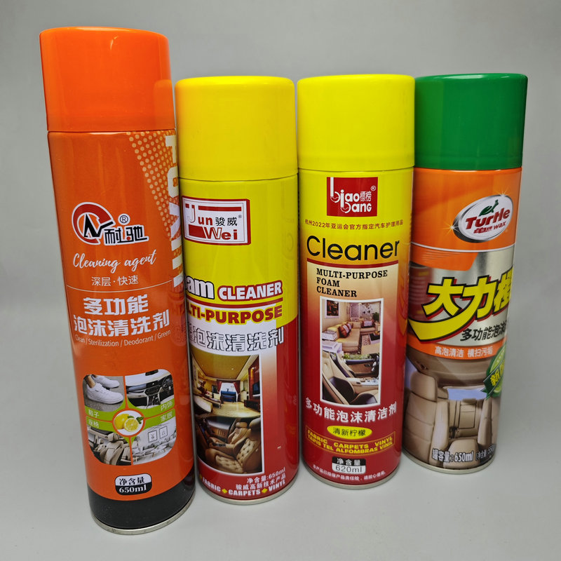 上海发货热卖内饰清洗泡沫清洁剂