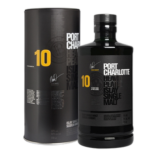 洋酒Bruichladdich布赫拉迪波夏10年擢跃单一麦威士忌重泥煤