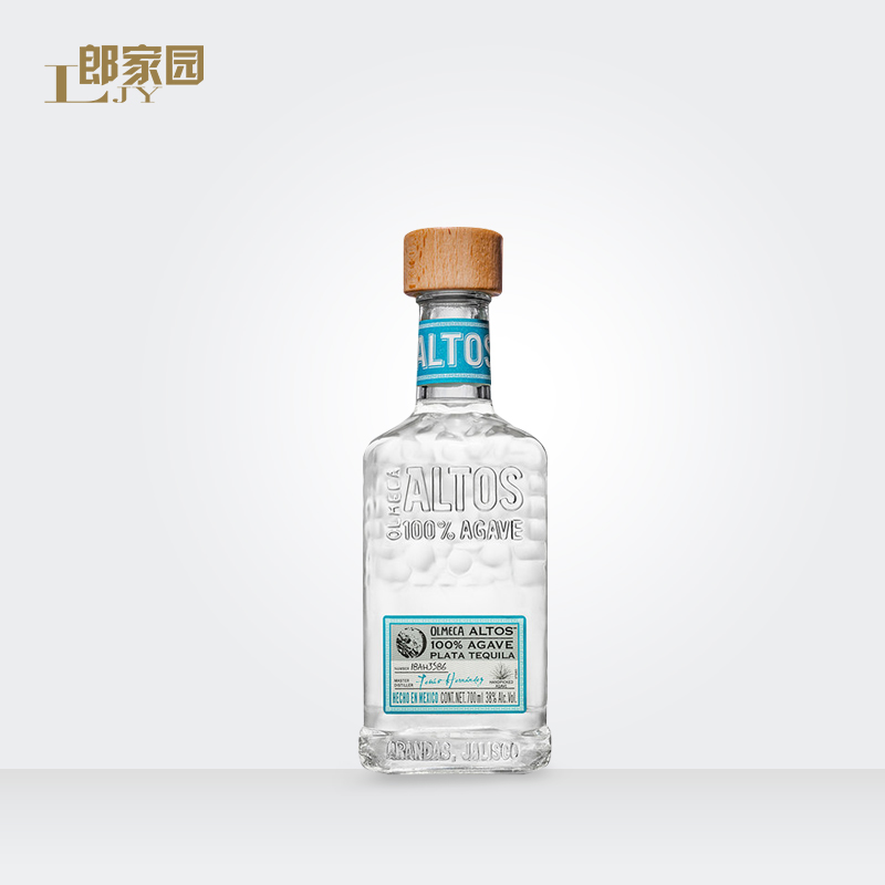 郎家园洋酒OLMECA ALTOS PLATA墨西哥奥美加阿特兹银标龙舌兰酒-封面