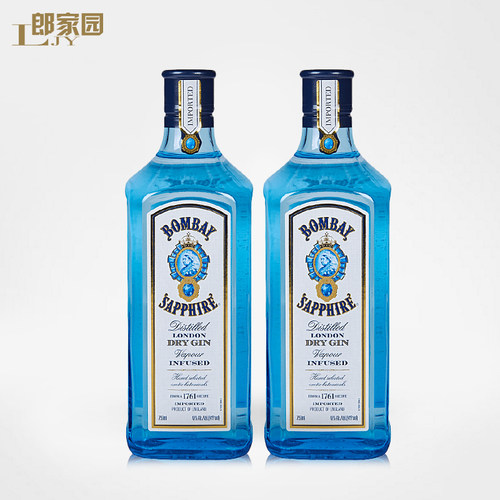 bombay蓝宝石金酒洋酒金汤力基酒