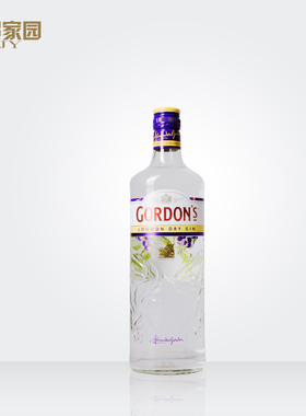洋酒Gordon's Gin哥顿/歌顿金酒鸡尾酒基酒杜松子金汤力