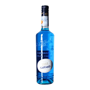 新洋酒包邮Giffard Blue Curacao吉发得蓝香橙利口酒