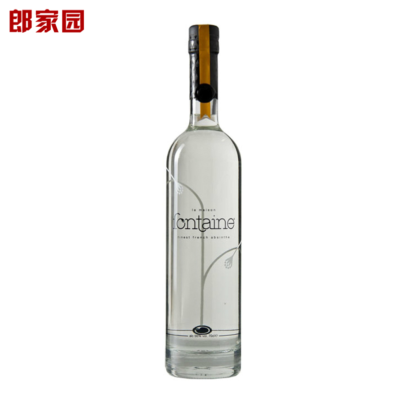 原装进口洋酒 La Maison Fontaine Absinthe芳泉无色苦艾酒配制酒