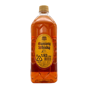 郎家园洋酒SUNTORY WHISKY日本三得利角瓶威士忌1.92L大瓶装