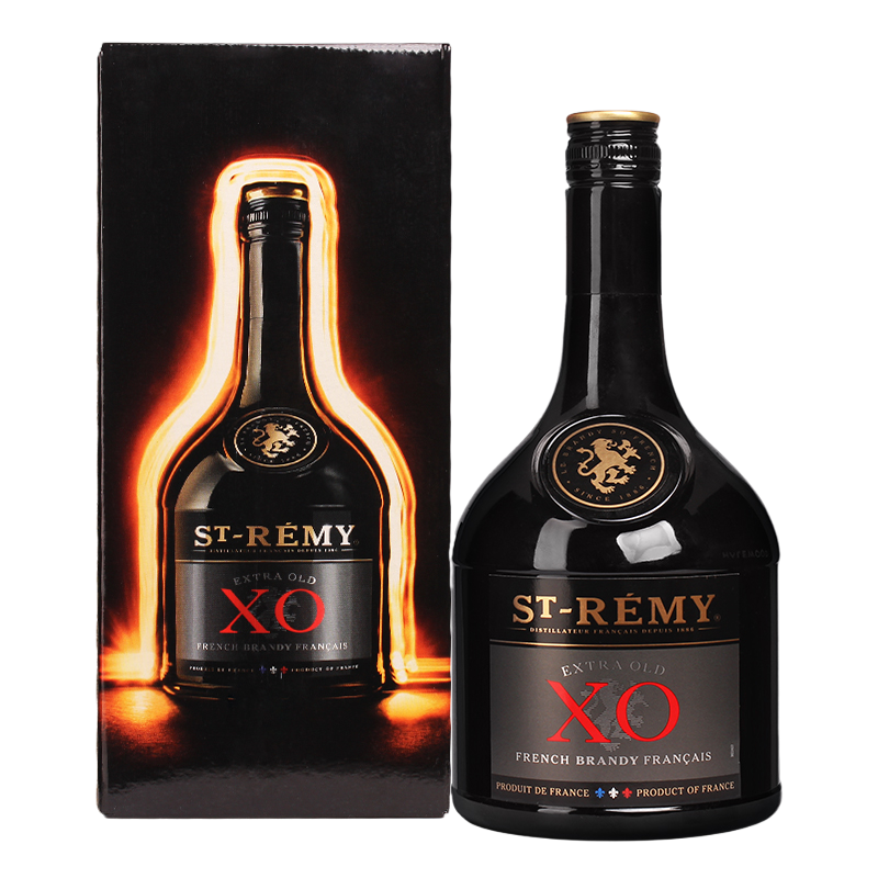 郎家园洋酒ST-REMY法国圣雷米XO白兰地酒700ml