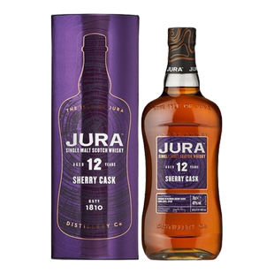 郎家园洋酒JURA SHERRY CASK吉拉12年雪莉桶苏格兰单一麦芽威士忌
