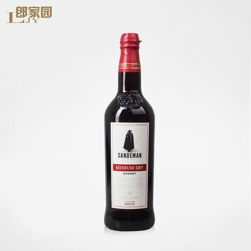 西班牙原装进口洋酒山地文雪莉白葡萄酒750ml